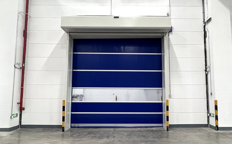 防火卷簾門(mén)和快速卷簾門(mén)一起裝可以嗎插圖 快速卷簾門(mén)和防火門(mén)的組合