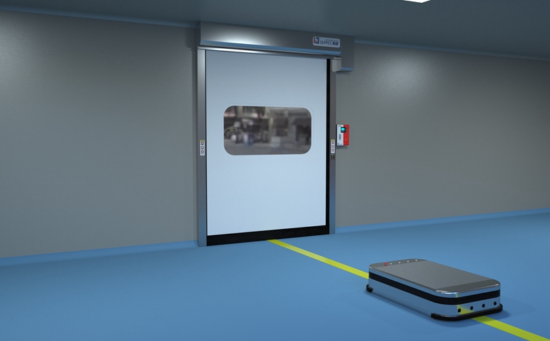 AGV小車怎么通過(guò)無(wú)線網(wǎng)和快速卷簾門通訊插圖2