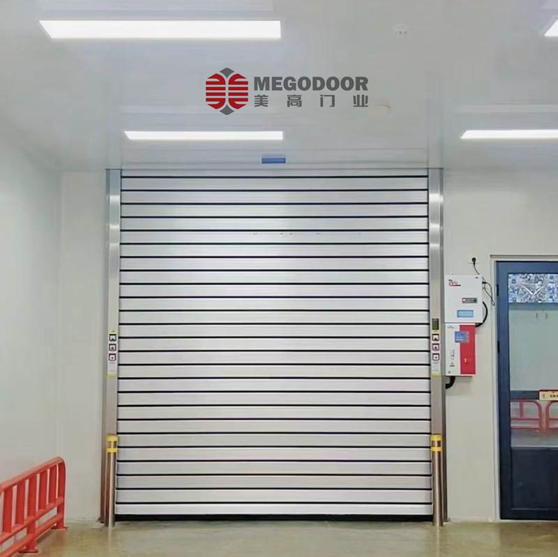 中藥公司安裝不銹鋼快速卷簾門插圖2 中藥公司安裝不銹鋼快速卷簾門插圖2